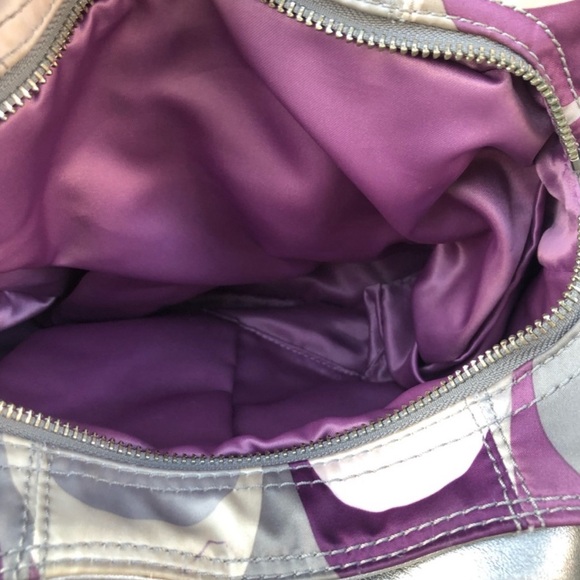 17406 Coach print bag VG cond Soho - Picture 5 of 5